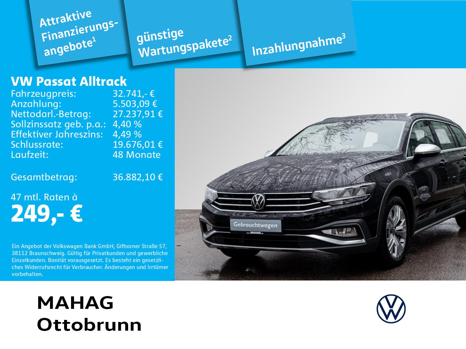 Volkswagen Passat  Alltrack 2.0 TDI 4 Mot AHK LED Navi Park