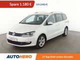 Volkswagen Sharan 2.0 TDI Comfortline BMT *NAVI*TEMPO*PDC* - mit Diesel-Antrieb: Weiß, mit Navigationssystem, Van