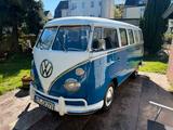 Volkswagen VW T1 Bus Bulli Oldtimer Fahrbereit Fensterbus - blaue Volkswagen T1
