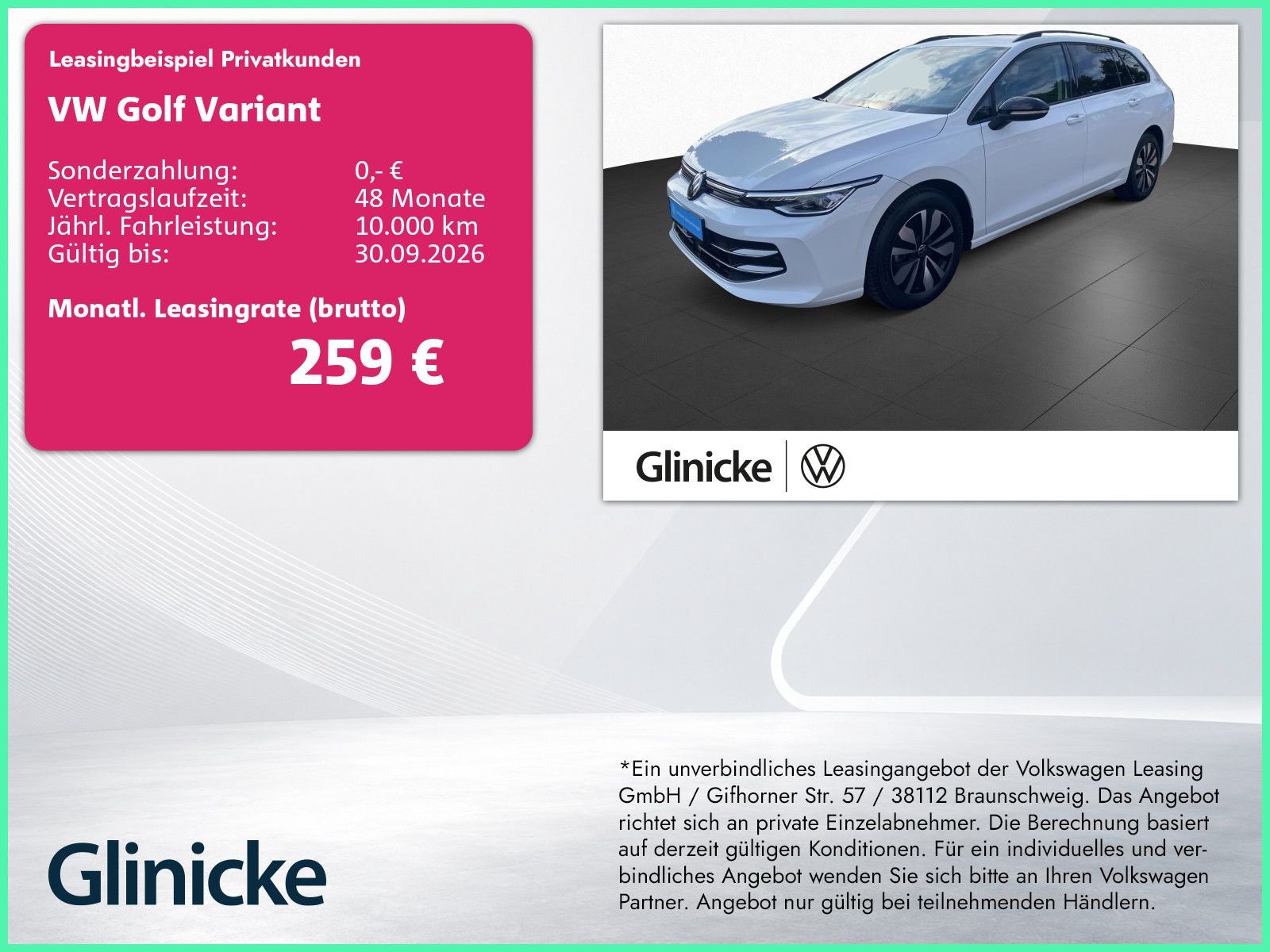 Volkswagen Golf VIII Variant 1.5 TSI Goal Navi AHK LED RFK foto 1