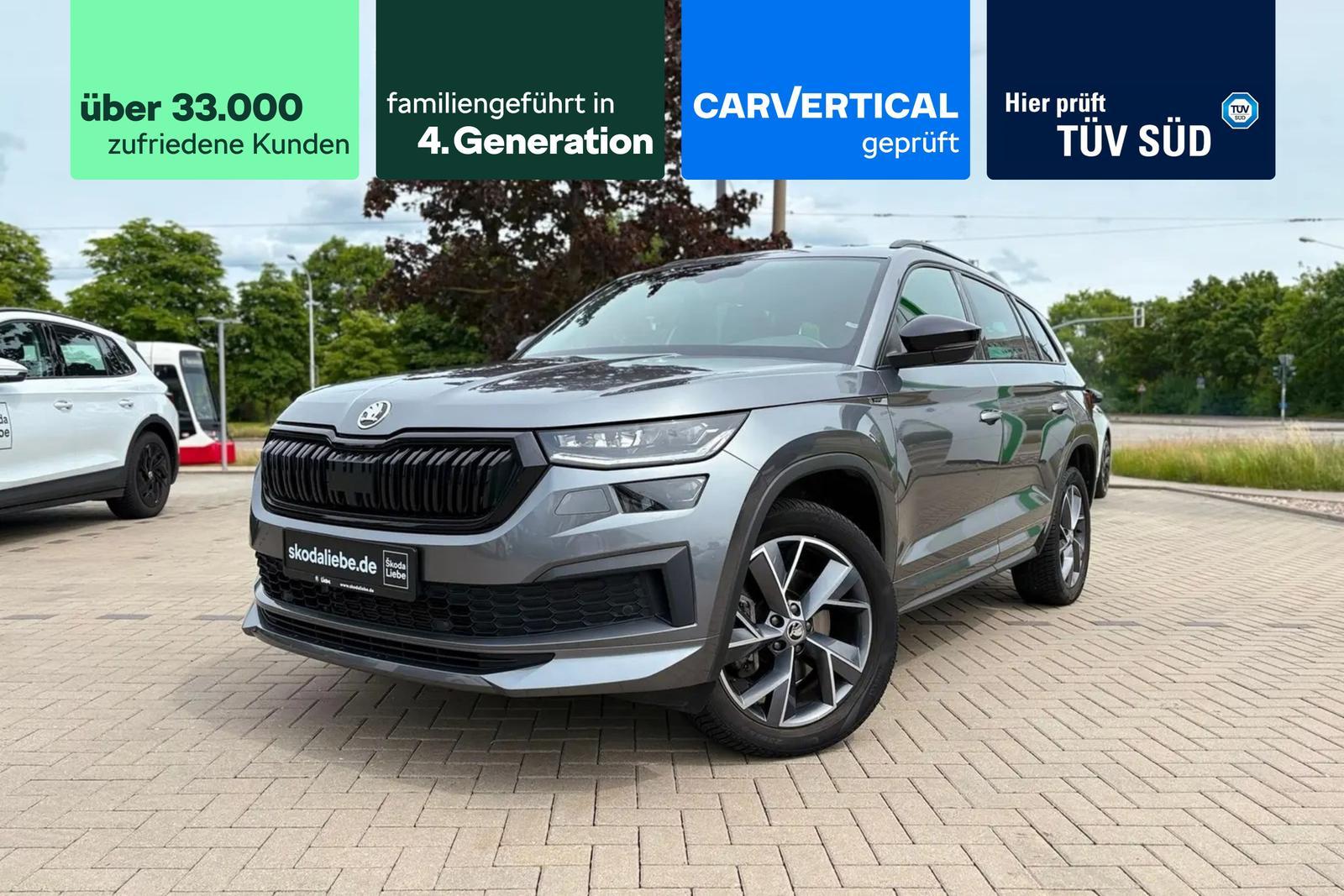 Skoda KODIAQ SPORTLINE 2.0TDI 7-SITZER+ANHÄNGERKUPP.