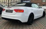 Audi A5 CABRIOLET*S-LINE*AUTOMA-TEMPO-NAVI-SHZ-NR-AHK - Audi A5: Weiß