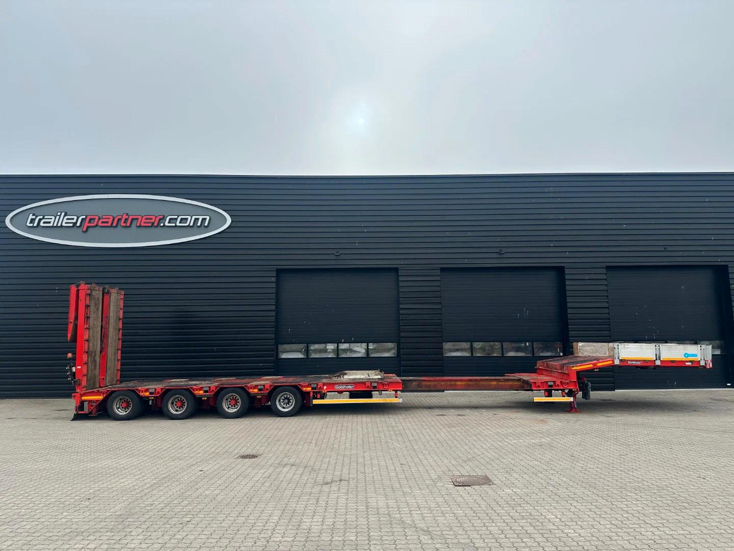 Goldhofer 4 axle Lowloader / Hydr. Power Steering