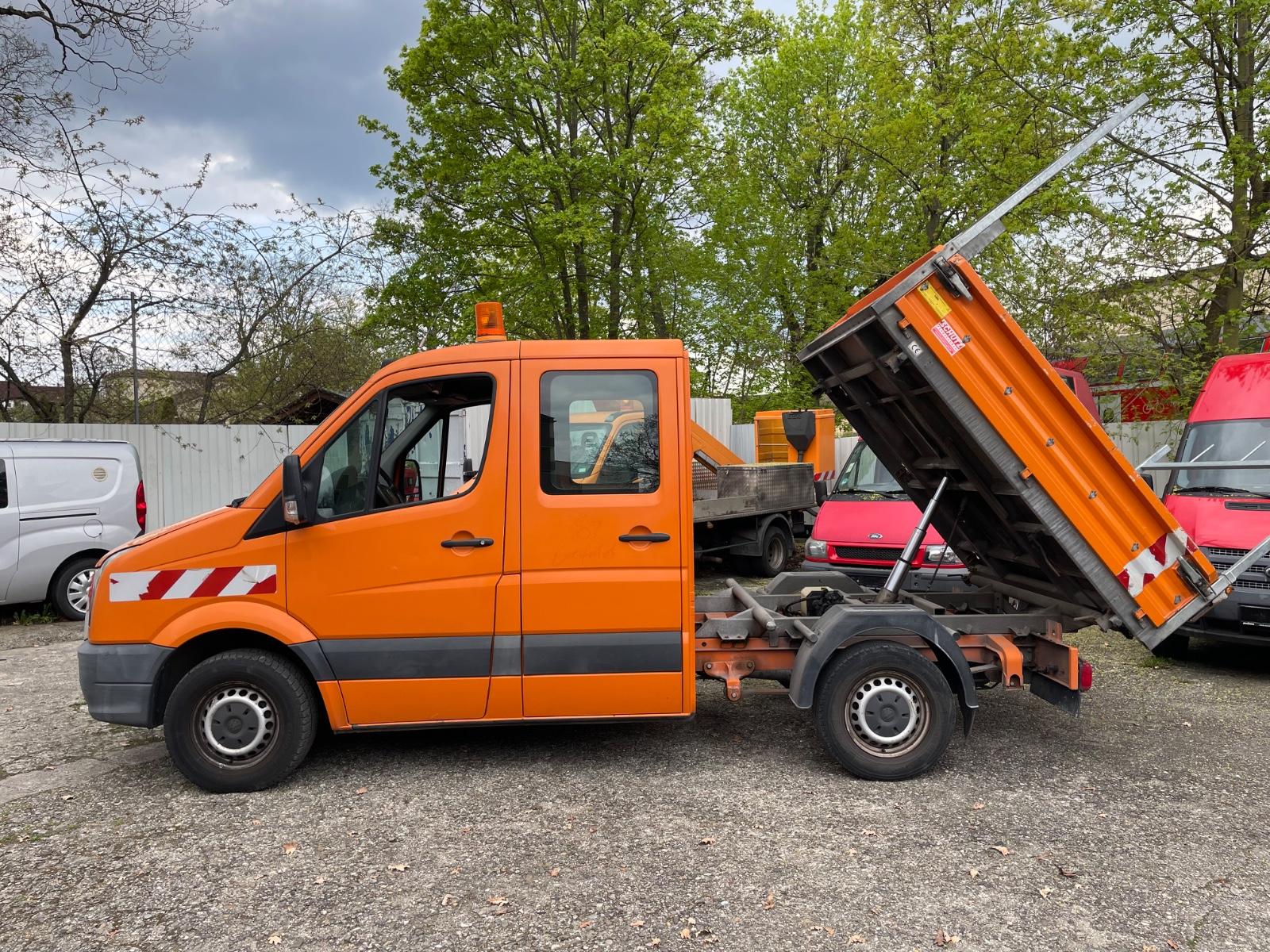 Volkswagen Crafter 3-Kipper , Doppelkabine
