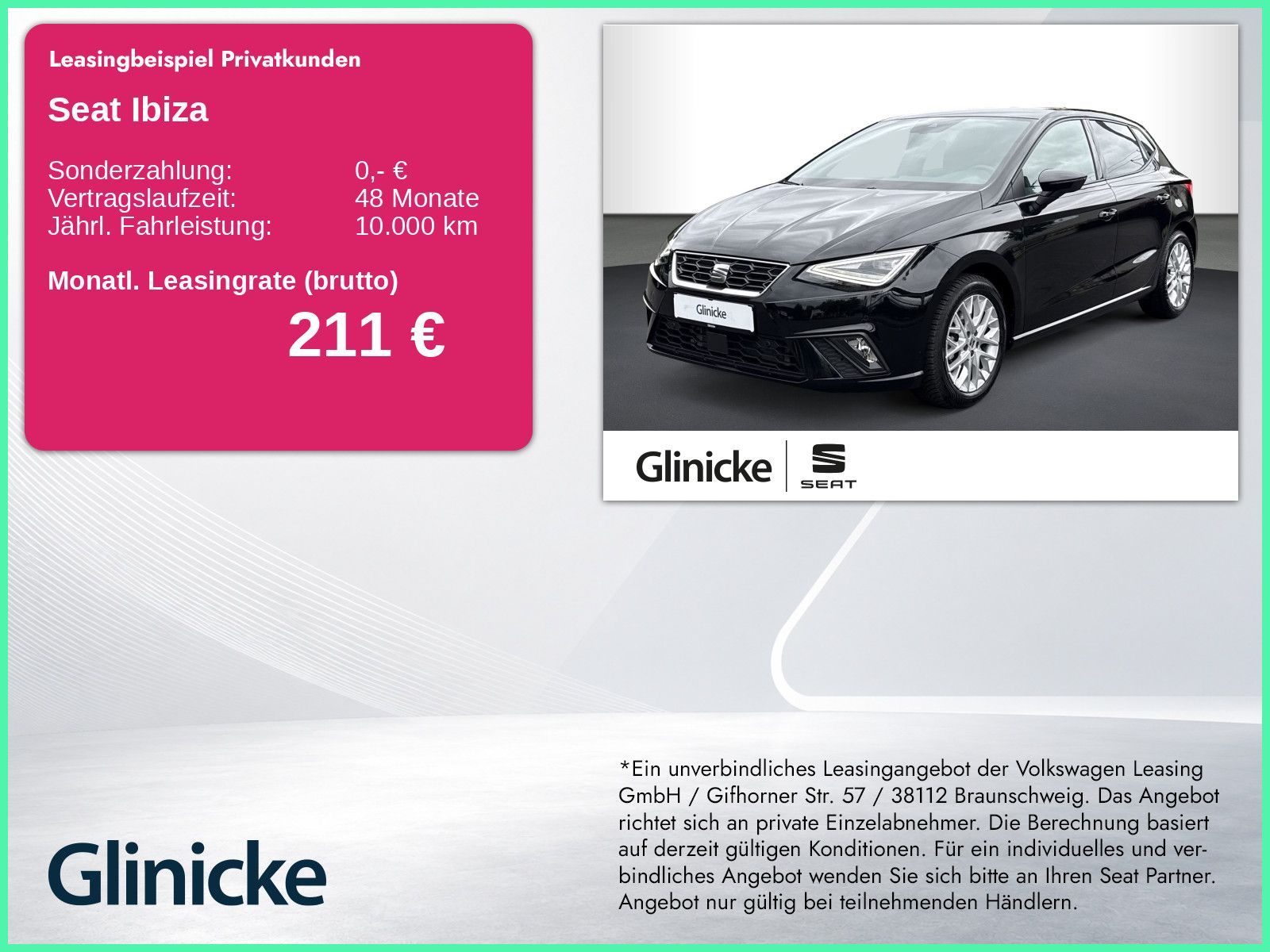 Seat Ibiza FR 1.0 TSI DSG, RFK, FULL LINK