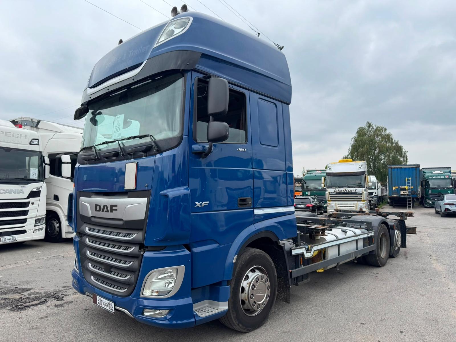 DAF XF480 FAR/Multiwechsler/2XAHK/SSC/Retarder/2Tank