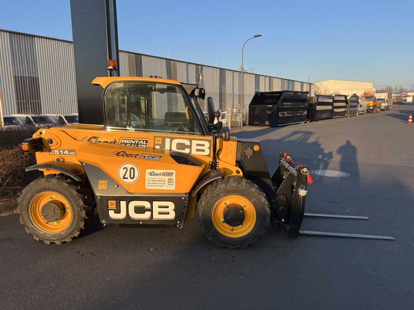 Fahrzeugabbildung JCB 514-40 / nur 108h / 2023 / Eigengewicht: 2.700kg