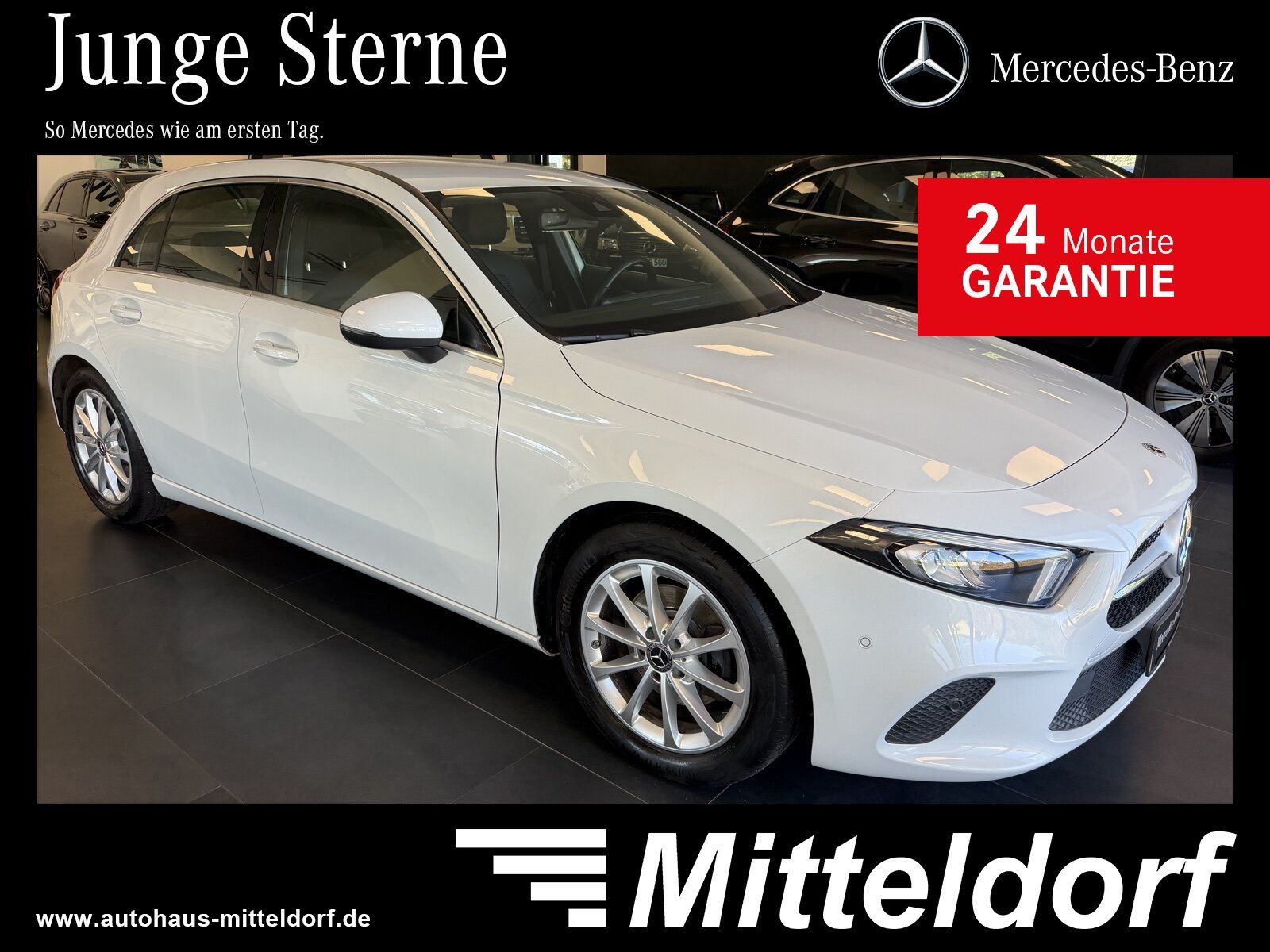 Mercedes-Benz A 200 PROGRESSIV 7G-DCT LED NAVI PTS SHZ Navi