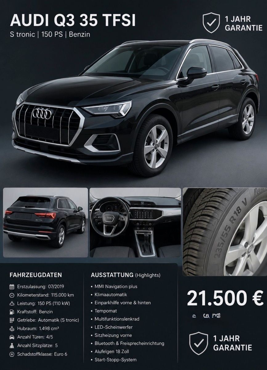AUDI Audi Q3 35 TFSI S tronic