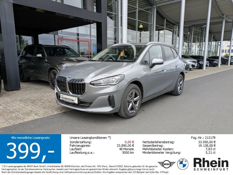 BMW 220d Active Tourer AHK. Park.Ass.Plus. HeadUp.