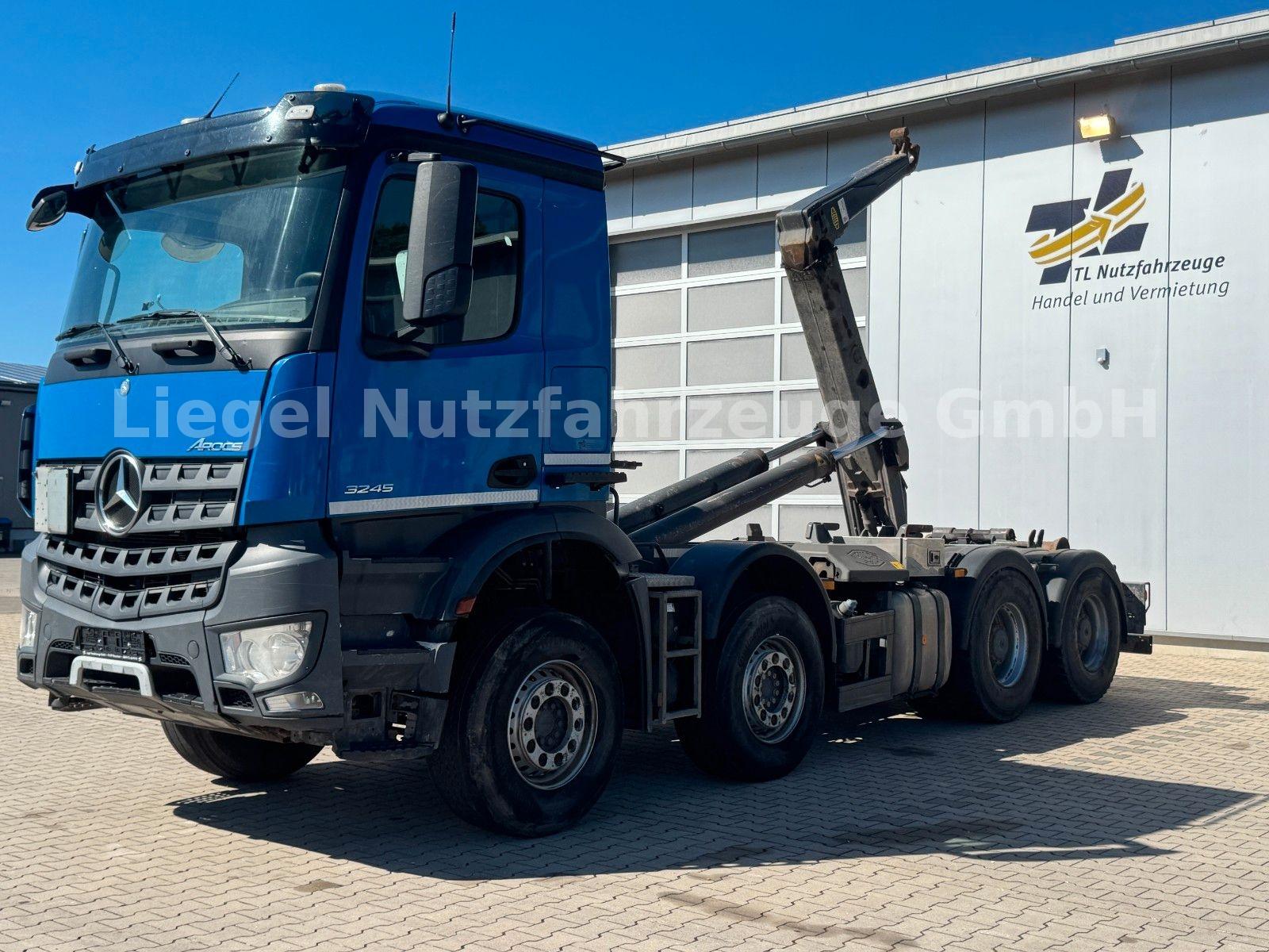 Mercedes-Benz Arocs 3245 BBLL*Meiler Abrollkipper RK 30 60L*