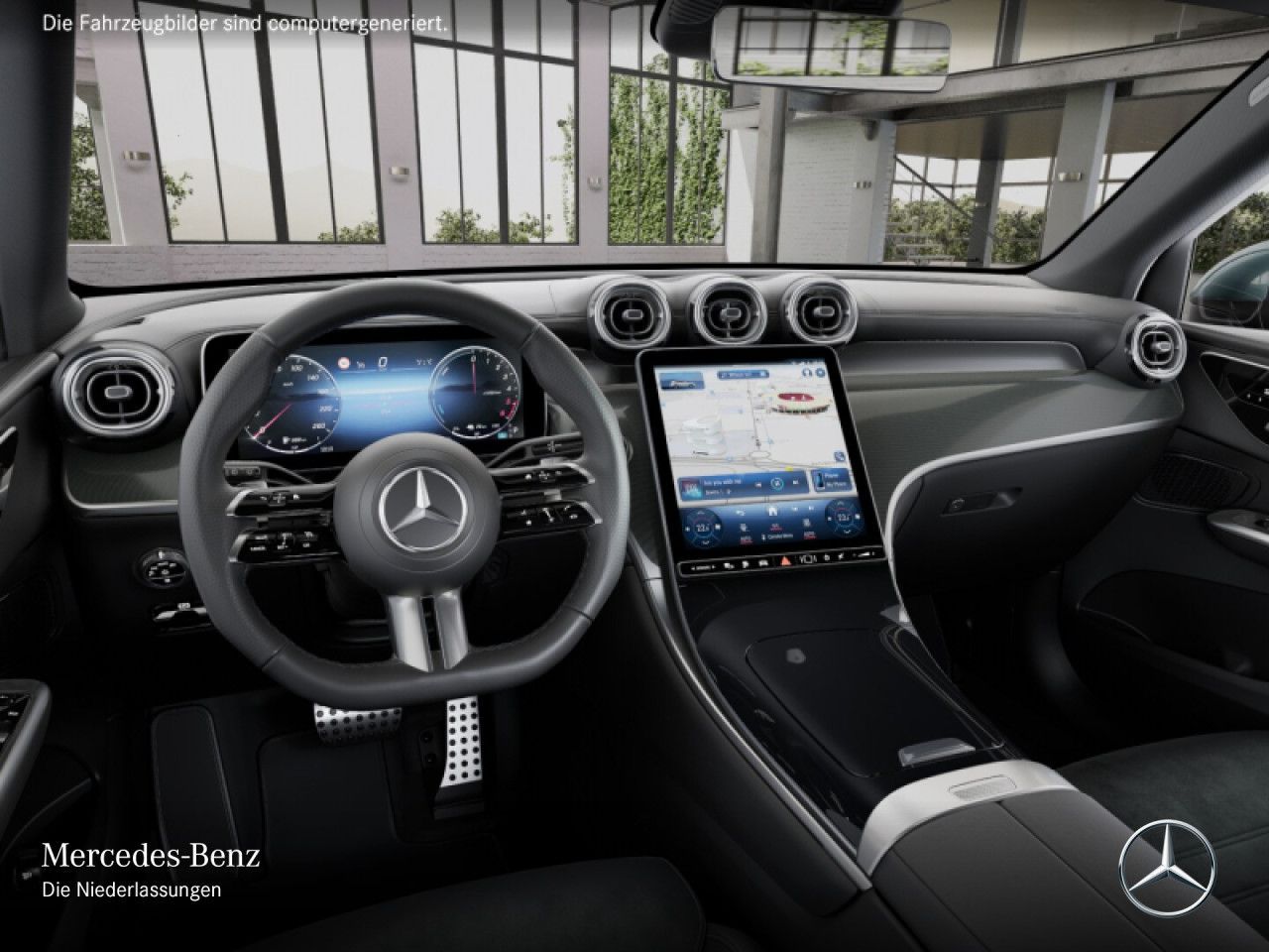 Mercedes-Benz GLC 300 de 4M AMG+PANO+360+AHK+LED+TOTW+KEYLESS foto 9