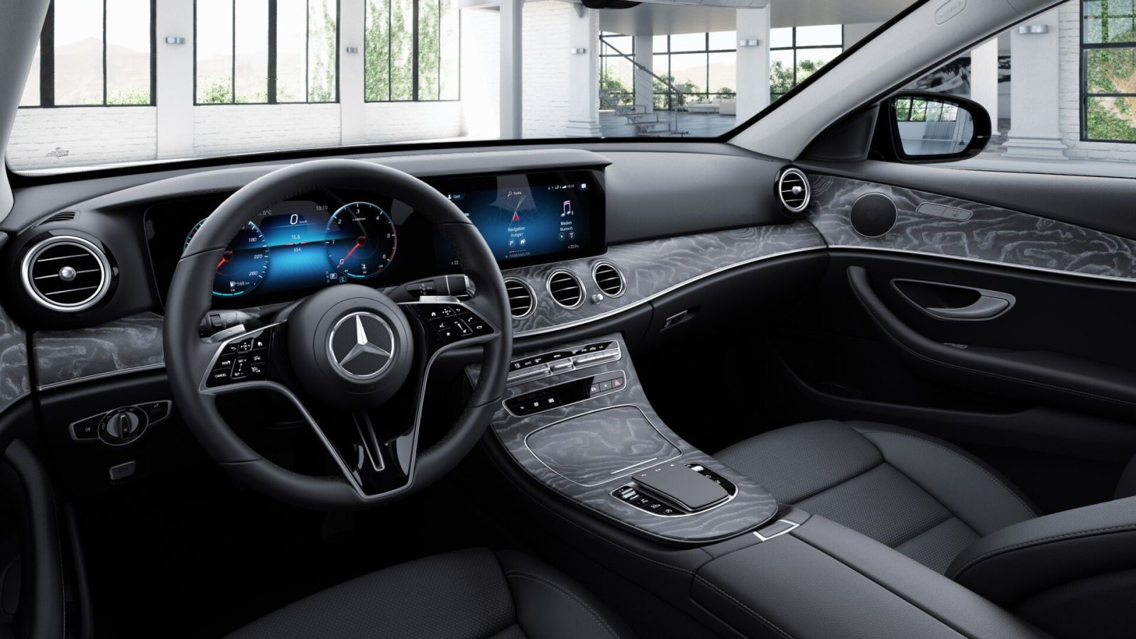 Mercedes-Benz E 220 d T-Mod Exclusiv Distro Kamera Carplay Amb foto 11