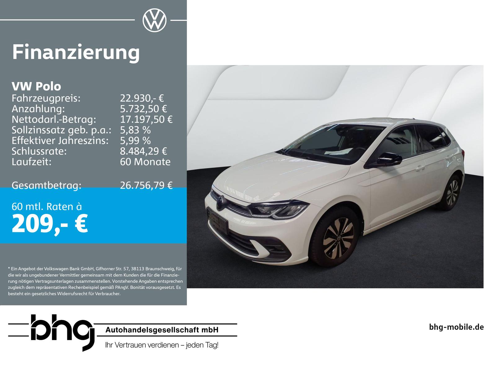 Volkswagen Polo Life 1,0 l TSI OPF   7