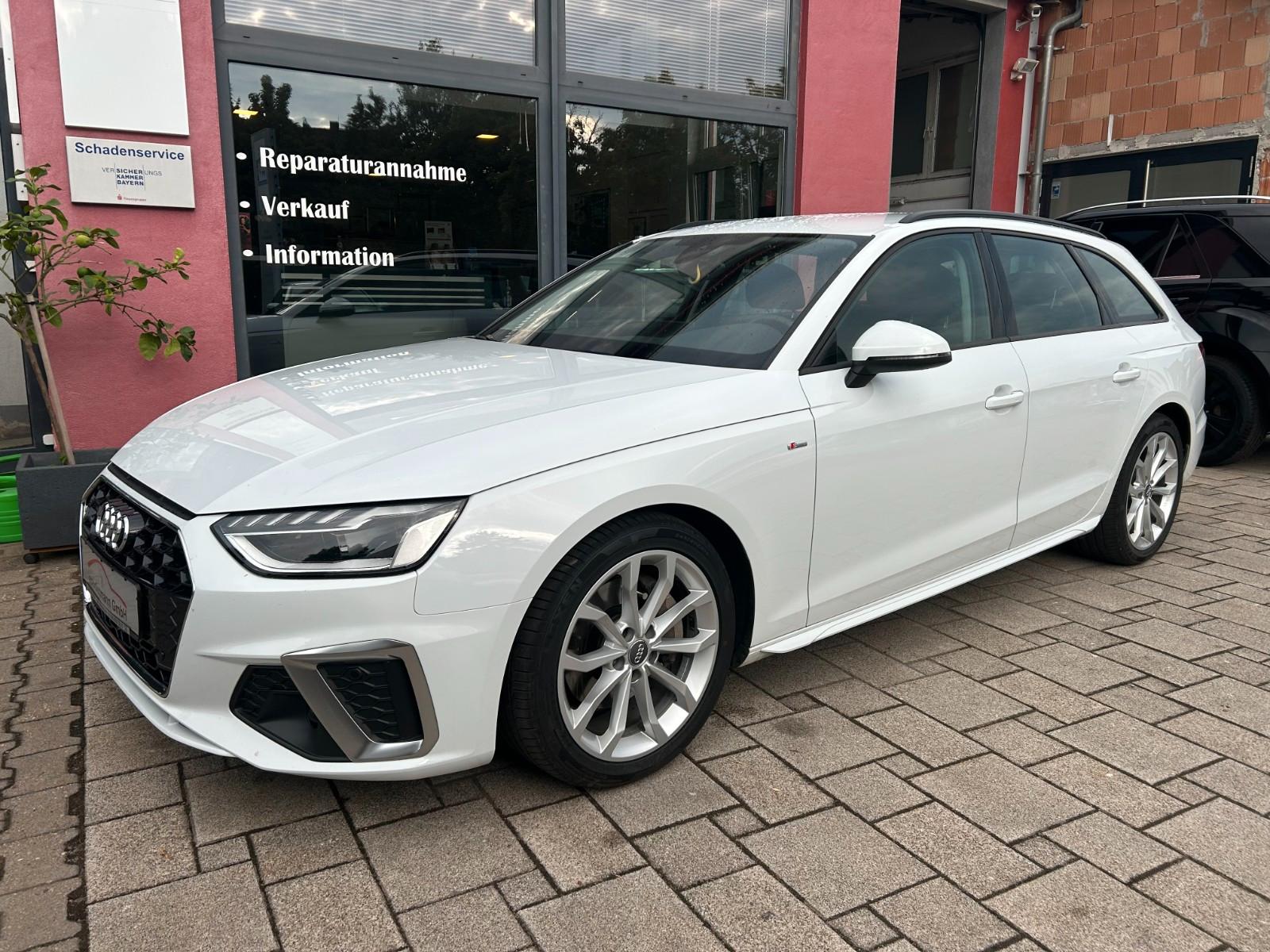 Audi A4 Avant 40 TDI quattro S line Navi DSG AHK LED