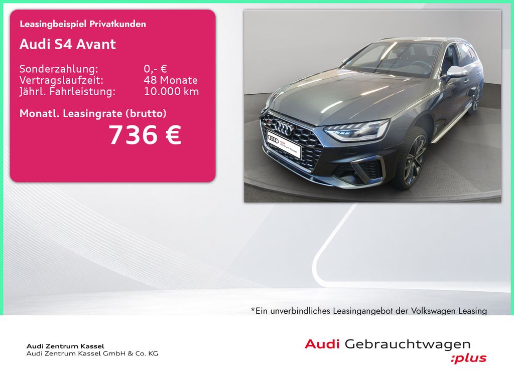 Audi S4 Avant 3.0 TDI qu. Matrix AHK Kamera Alcantara
