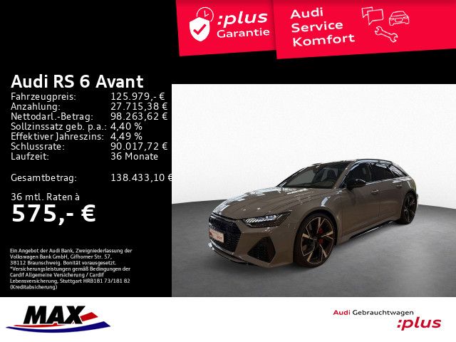RS6 Avant QUATT PERFORMANCE 280 KM/H+MATRIX+B&O+