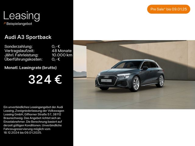 Audi A3 Sportback 30 TFSI S line Matrix*Virtual*SHZ