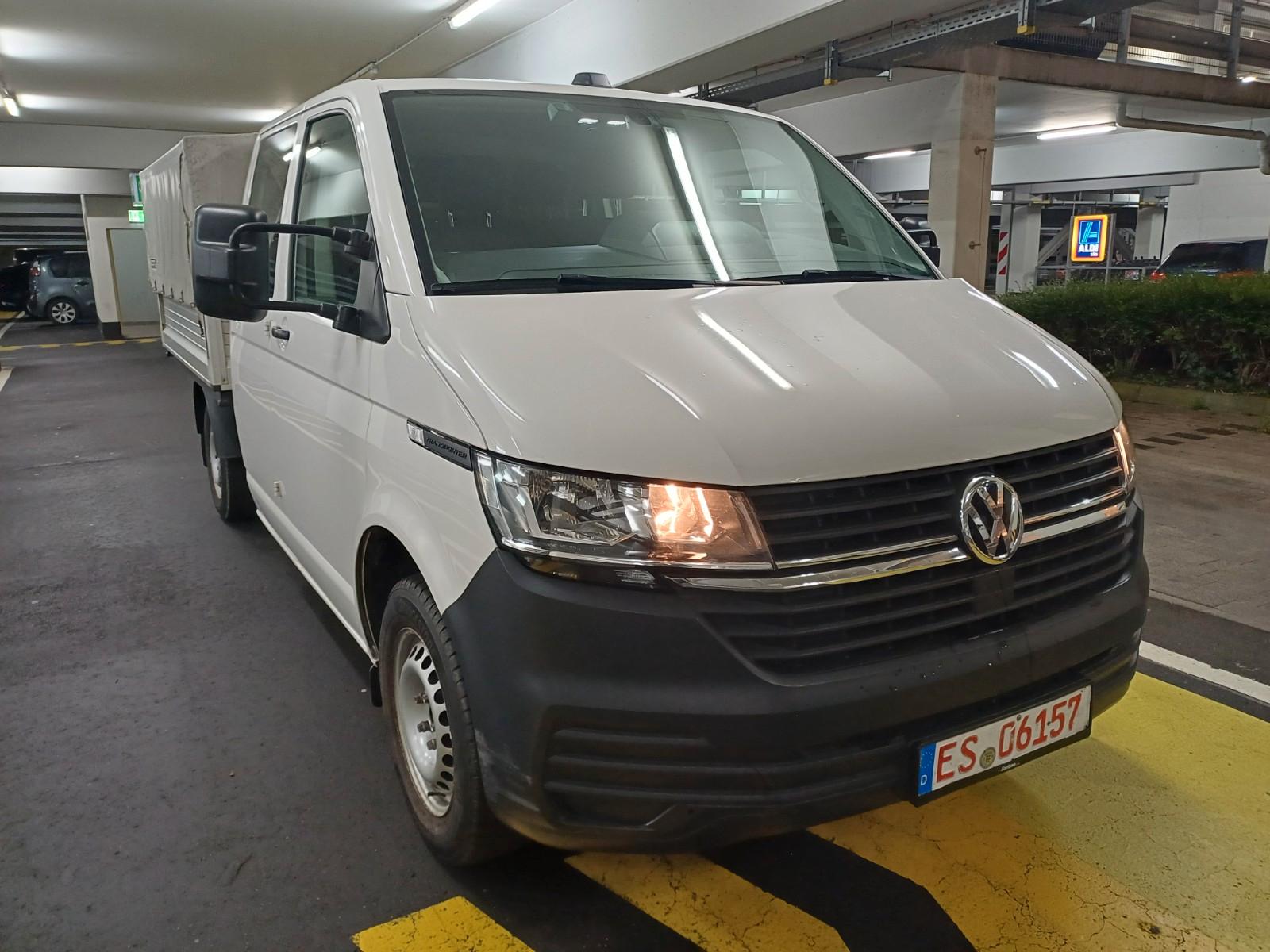 Volkswagen T6 Transporter Doka Pritsche, StandHZG*Klima*AHK