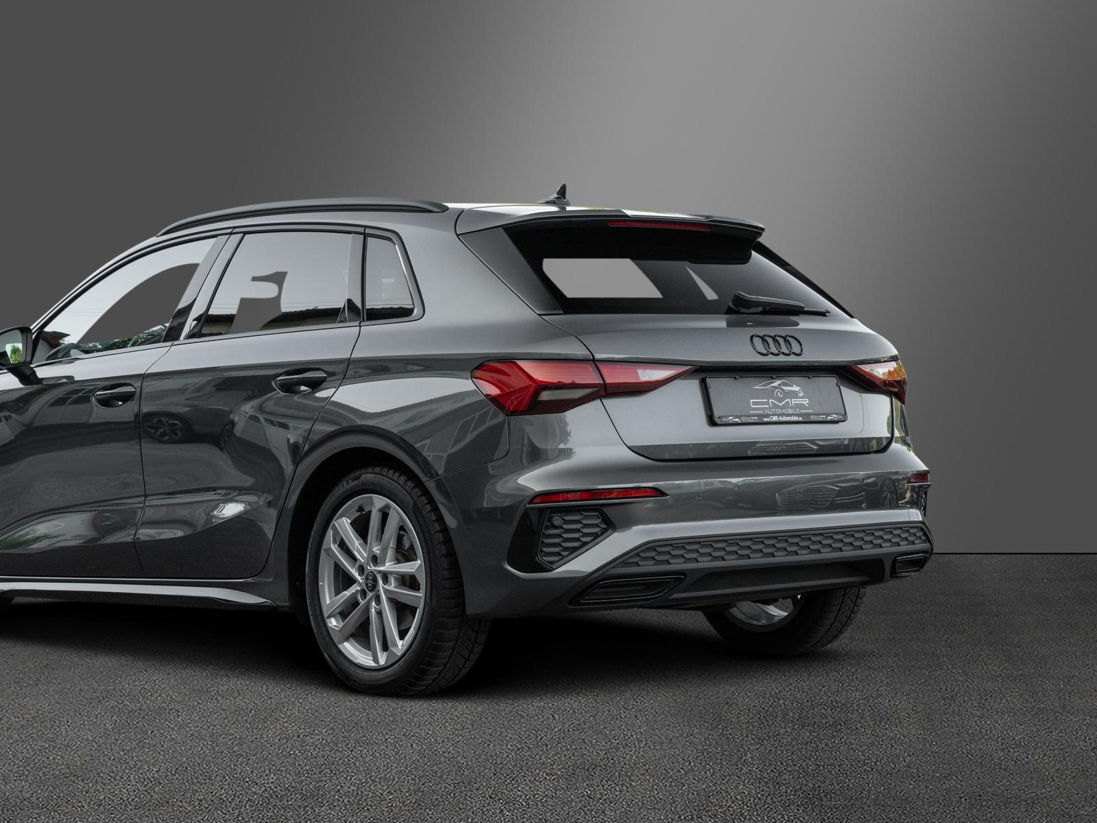 Audi A3 Sportback S line Optik-Paket schwarz+ AHK DSP, миниатюра 8