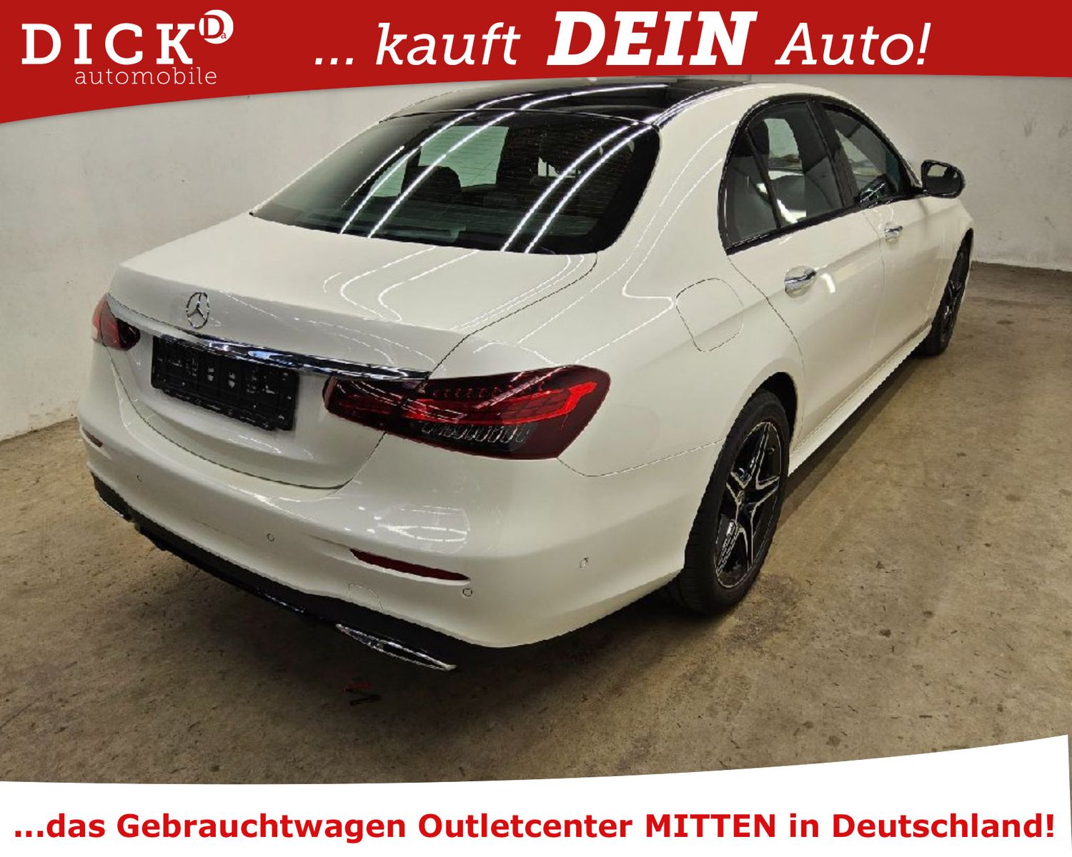 Fahrzeugabbildung Mercedes-Benz E 220d 4Mat 9G AMG/VIRTU/MEMO/LEDER/SHZ/PANO/8Fa
