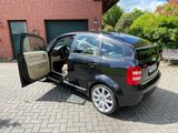 Audi A2 1.4TDI 66kW schwarz Leder beige Scheckheft