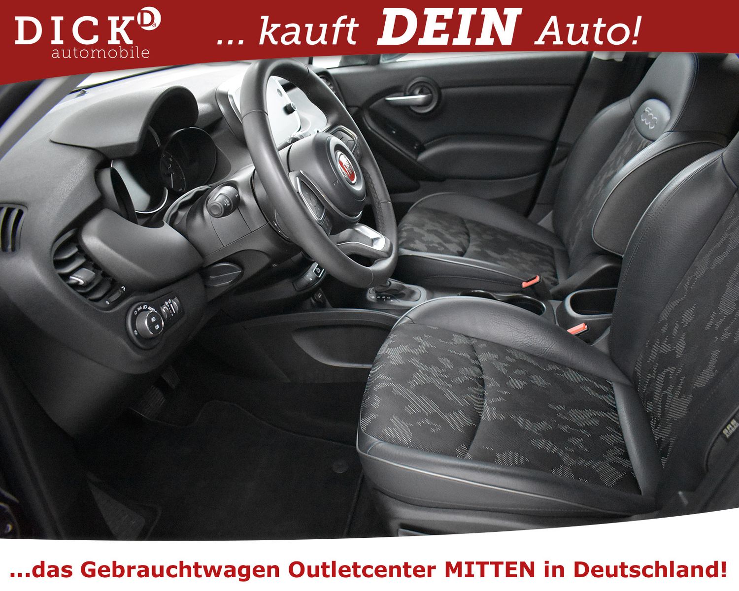 FIAT 500X Aut. Cross NAVI+KAMER+LEDER+SHZ+TEMP+MFL+LM - Image 11