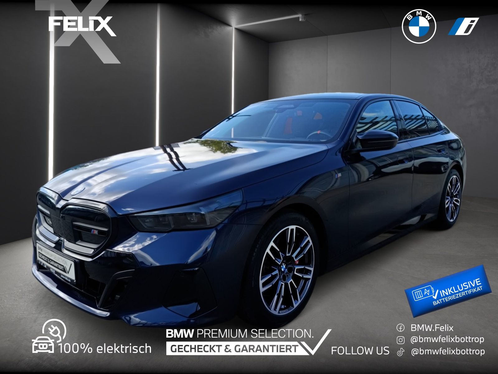 BMW i5 M60 xDrive M SPORTPAKET PRO+AHK+PANORAMA