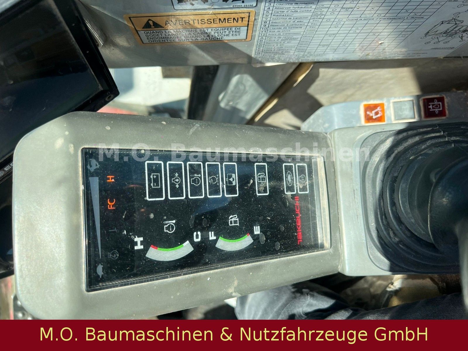 Fahrzeugabbildung Takeuchi TB 175 W / SW / Hammeleitung /