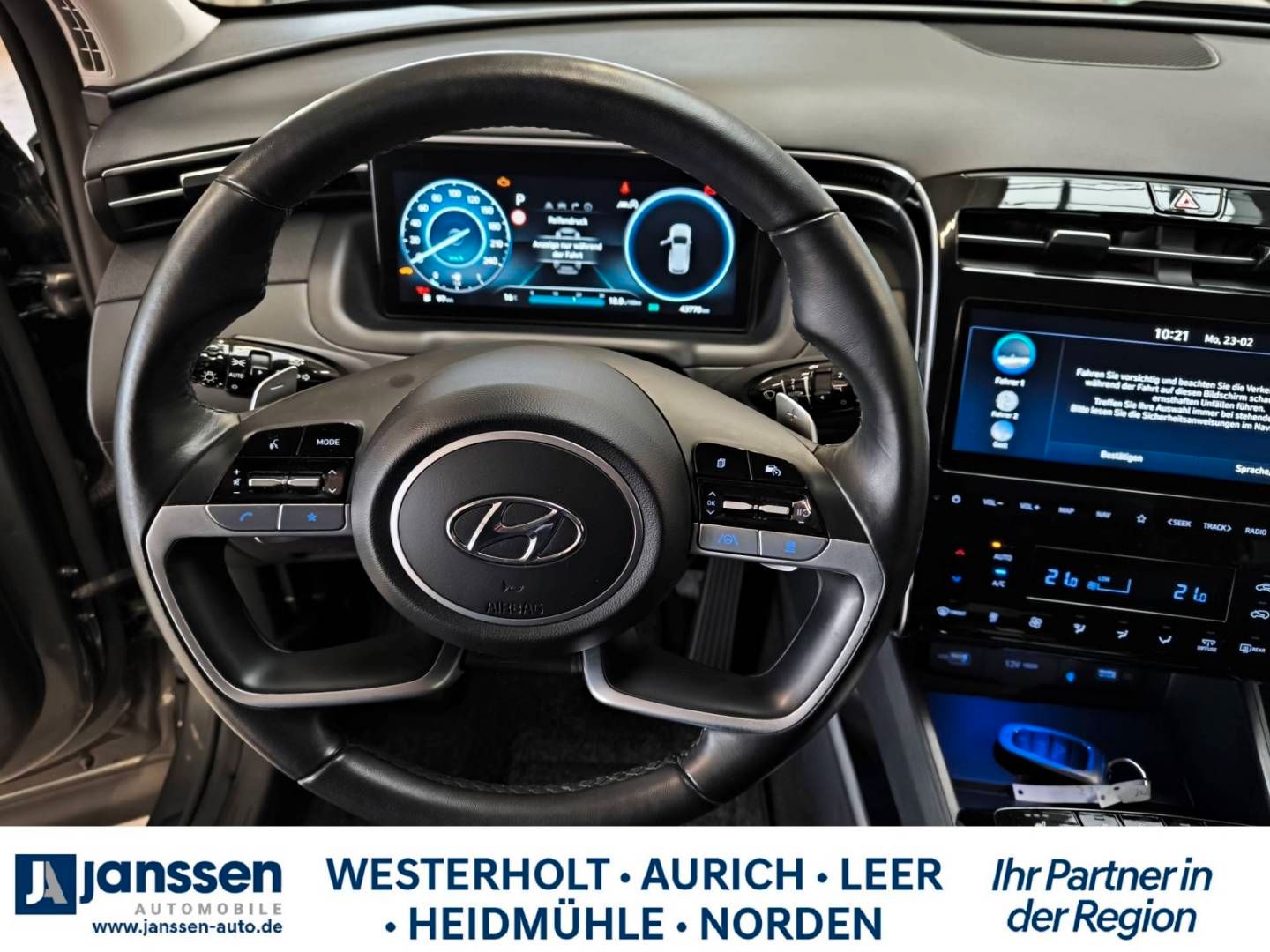 Fahrzeugabbildung Hyundai TUCSON TREND/Assistent-Paket/elektr.Heckklappe/A