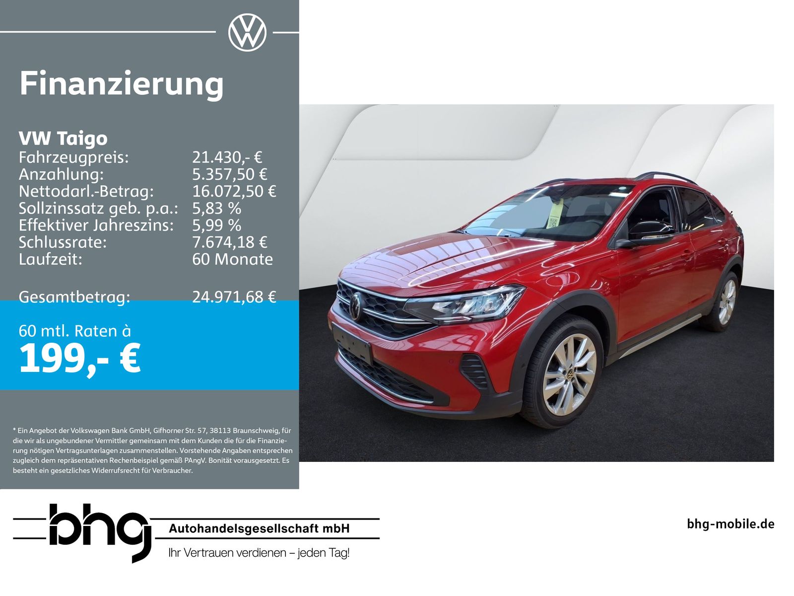 Volkswagen Taigo - Bild 1