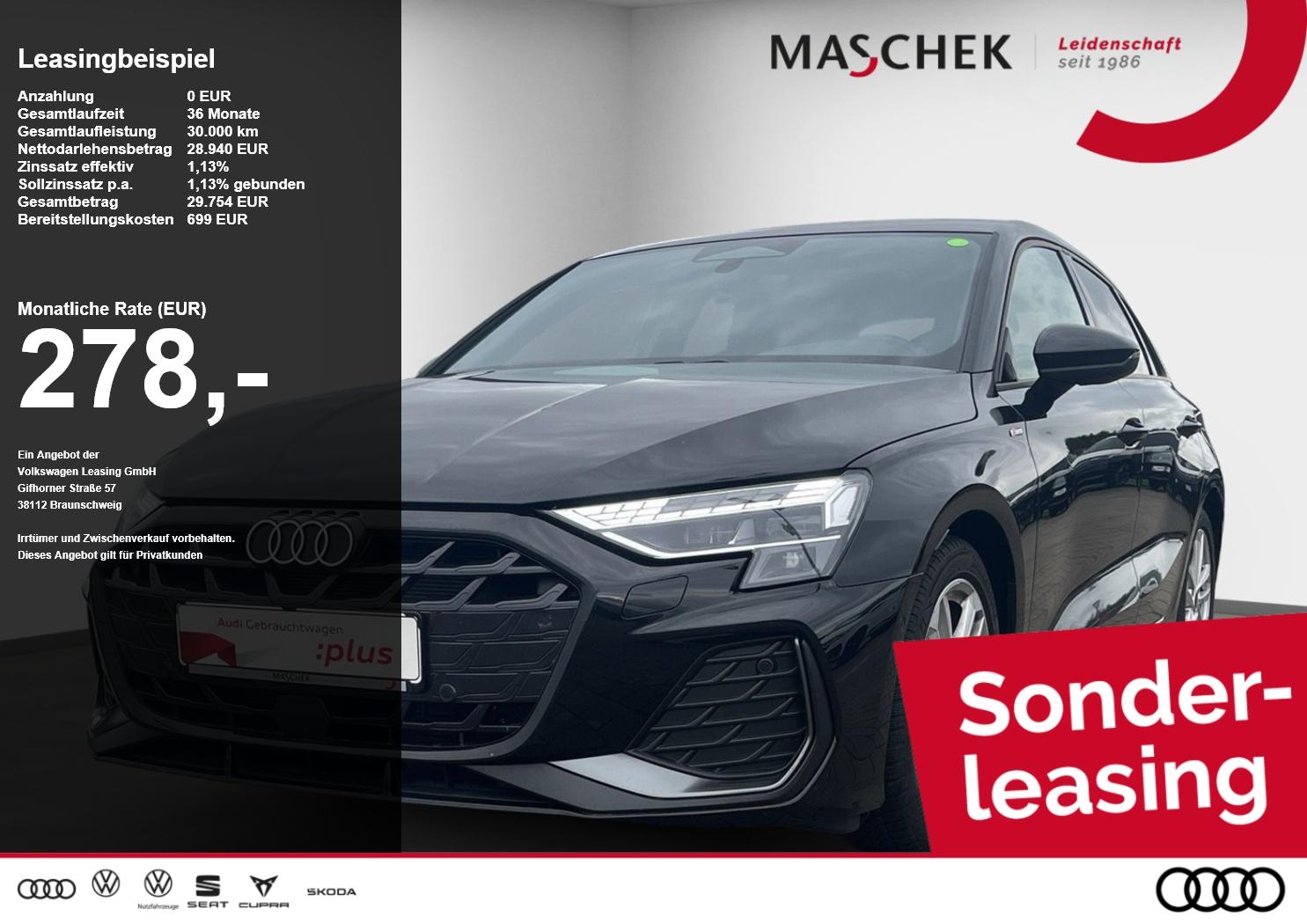Audi A3 Sportback S line 35 TFSI S tronic HUD Sonos R
