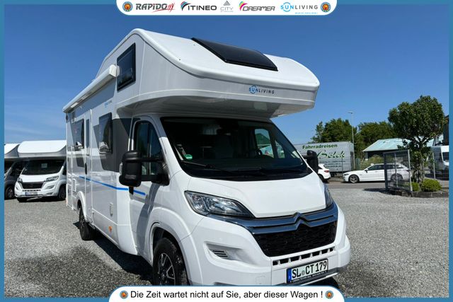 Sun Living A 70DK X-TRA Wohnmobil Mieten mit Etagenbetten ?