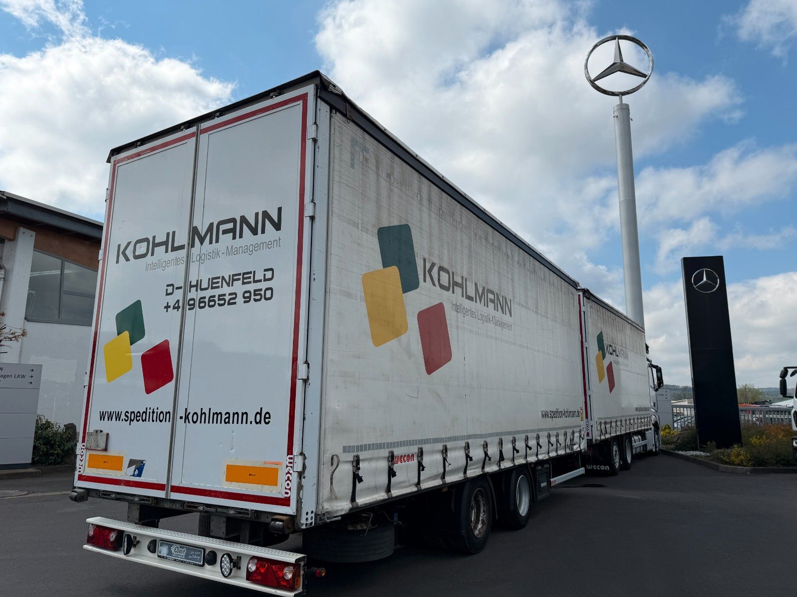 Fahrzeugabbildung Wecon APZ 218 BPW Achsen Schiebeverdeck