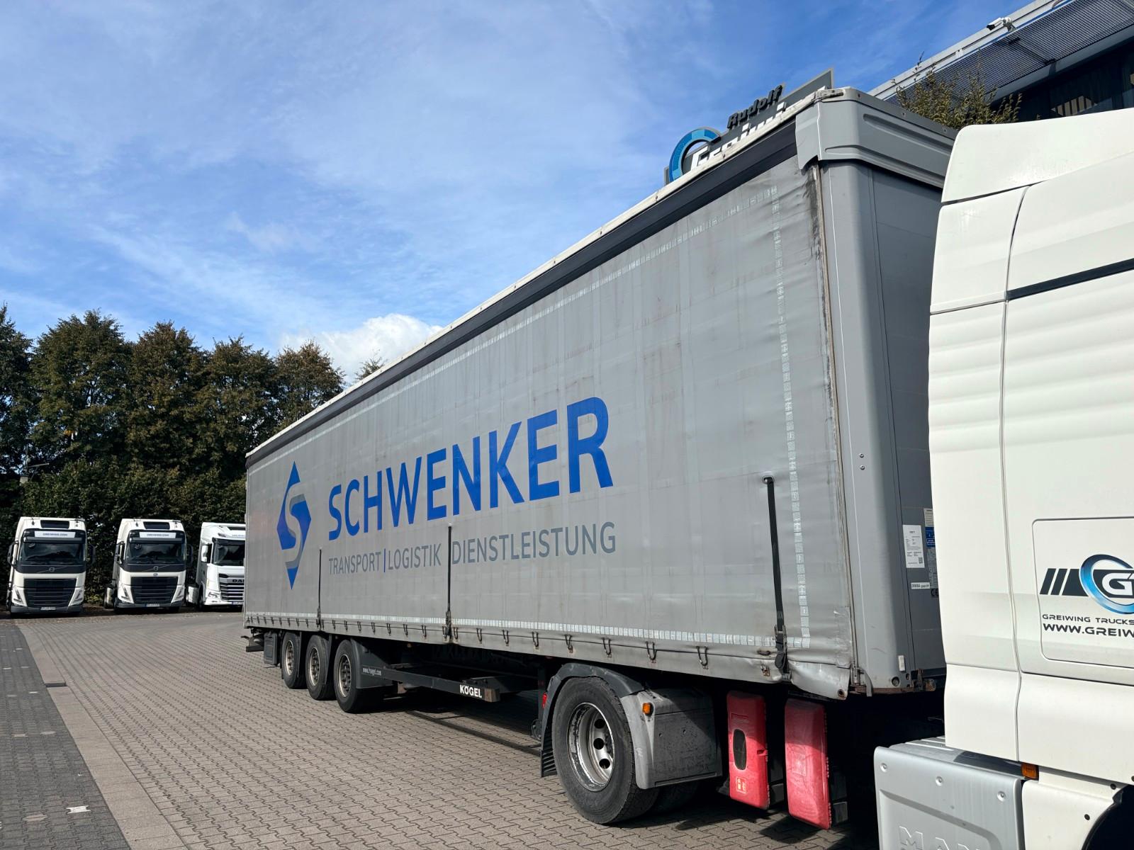 Kögel  Mega Light Plus Lift 2x Fast Slider, SAF