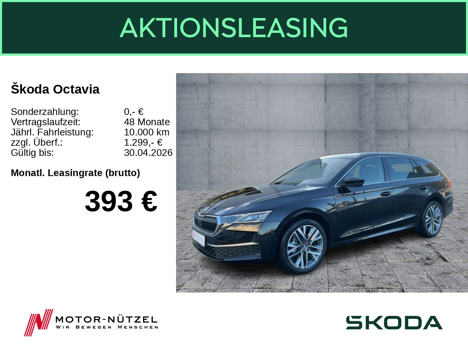 Skoda Octavia Combi Balance 1.5 TSI DSG PDC H SpurH KE