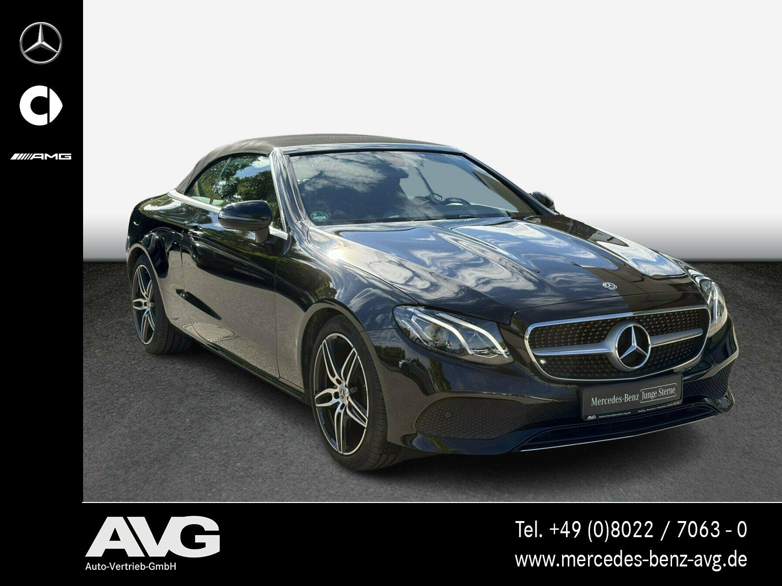 Mercedes-Benz E 220 d Cabriolet AMG 19"/NAVI/AIRSCARF/AHK/TOTW