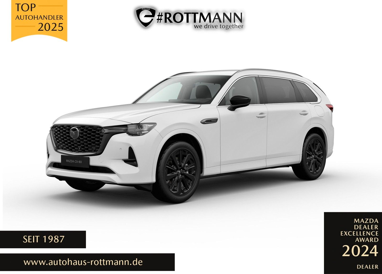 Mazda CX-80 Plug-In 327ps Aut. PHEV AWD Homura Plus