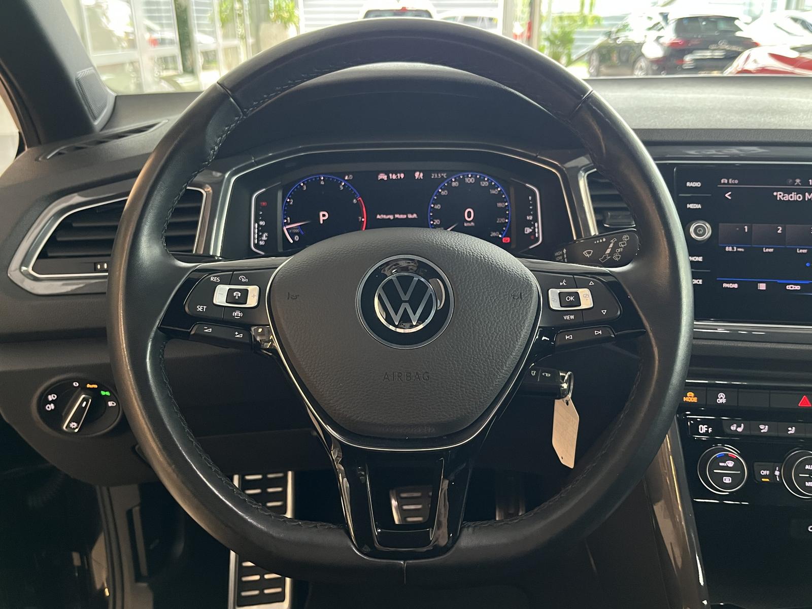 Volkswagen T-Roc Sport Teil-Leder RCam Navi ACC AHK LED SHZ, миниатюра 14
