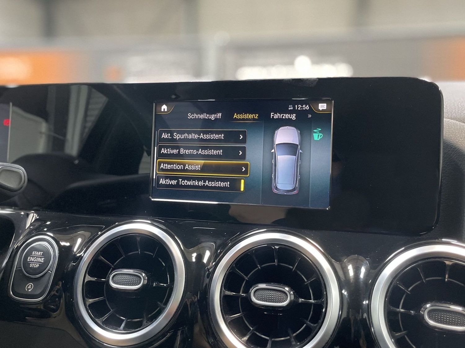 Fahrzeugabbildung Mercedes-Benz B 180 d#MBUX#Spur#Leder#CarPlay#ACC#V.erkennung#