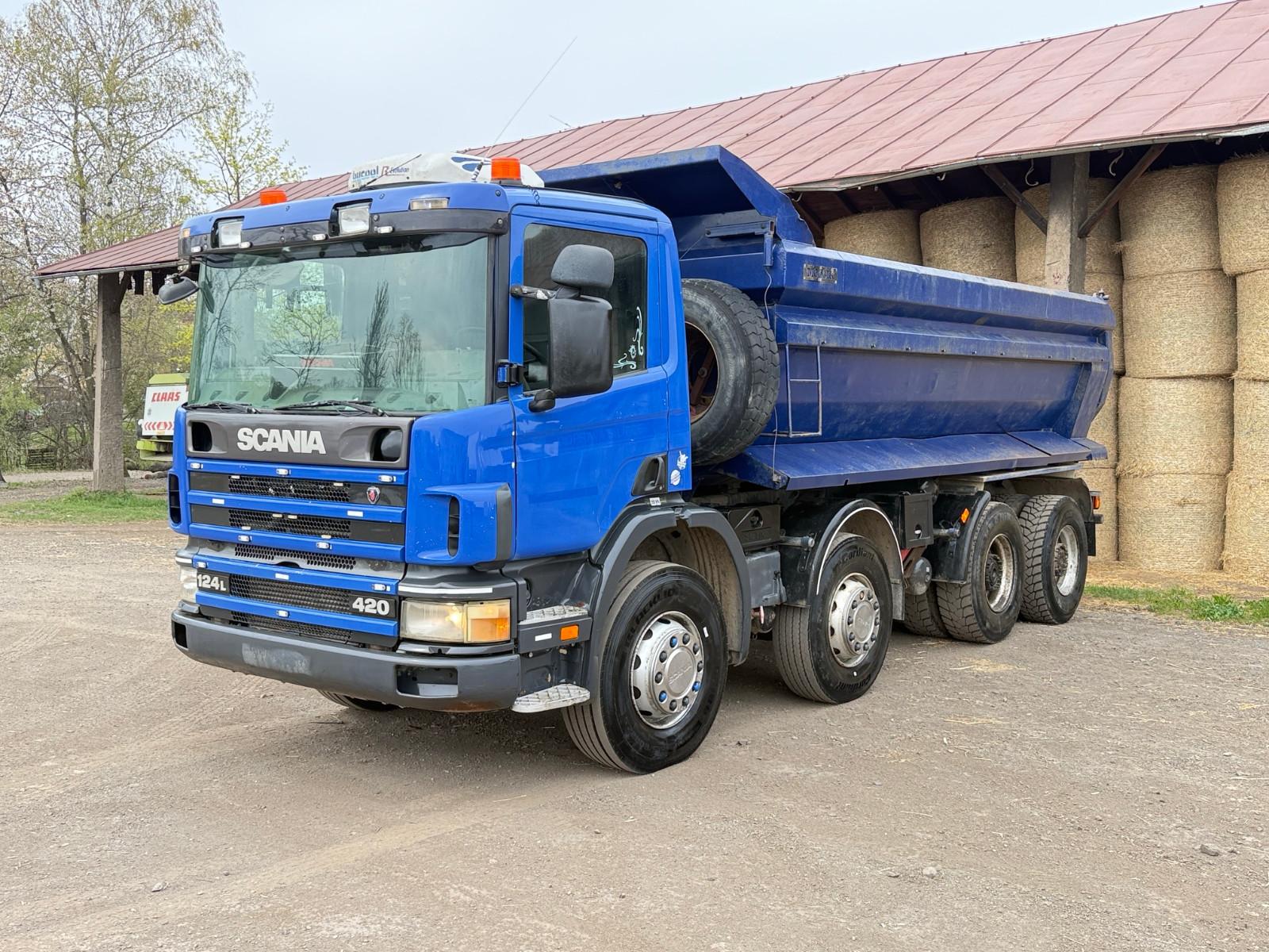 Scania 124 L 420 8x4 KIPPER