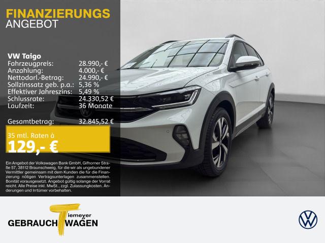 Volkswagen Taigo 1.5 TSI DSG STYLE REAR VIEW NAVI AHK GJR I