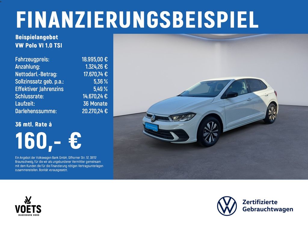 Polo VI  1.0  TSI Goal LED+ACC+PDC+SHZ