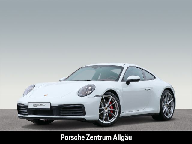 PORSCHE 992 911 Carrera 4S Sportabgas Leder- bordeauxrot