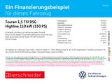 Volkswagen Touran 1,5 TSI DSG Highline R-Line AHK Kamera - VW Touran Gebrauchtwagen in Oberhausen