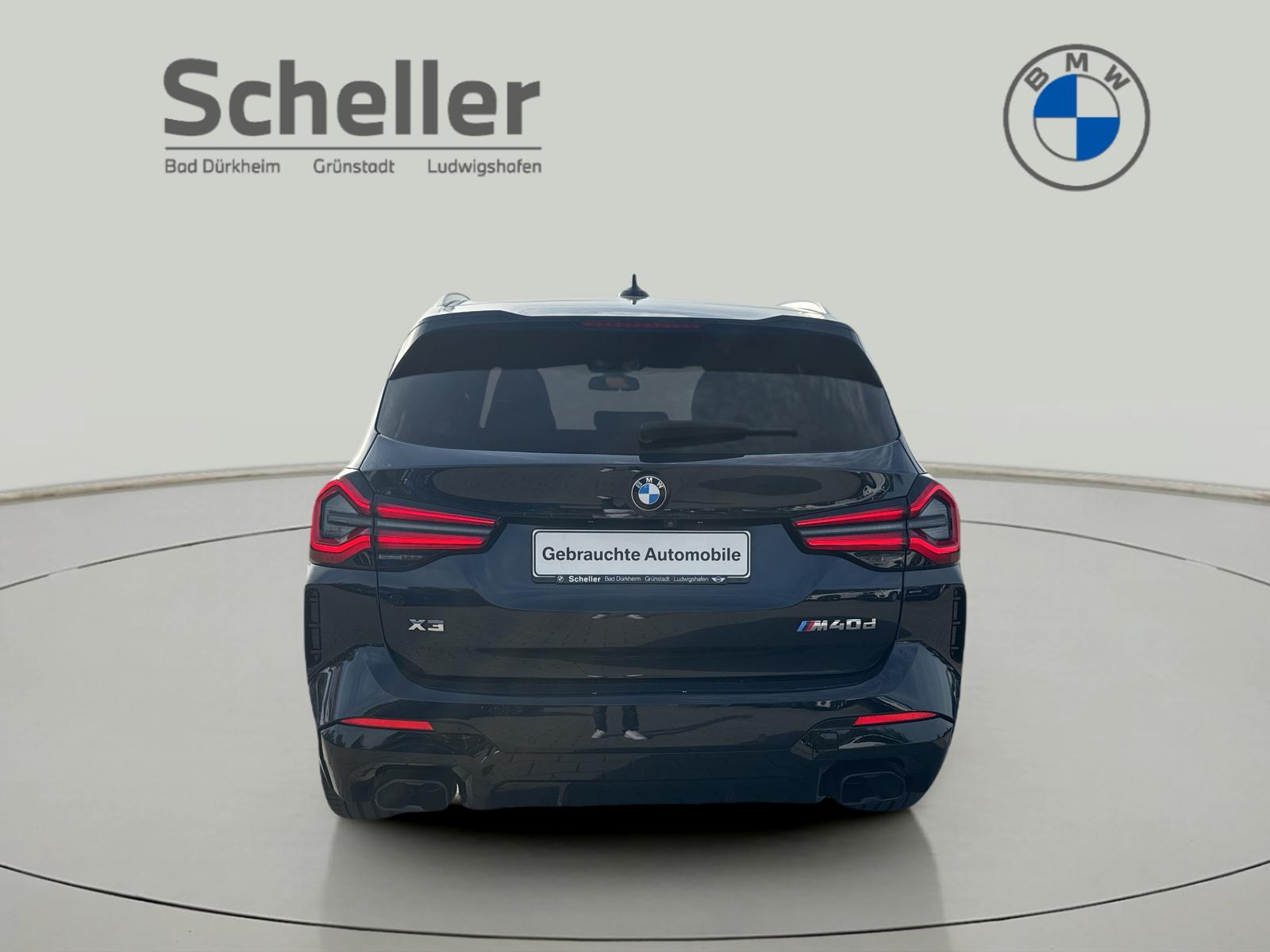 BMW X3 M40d Head-Up HK HiFi DAB LED WLAN Pano.Dach