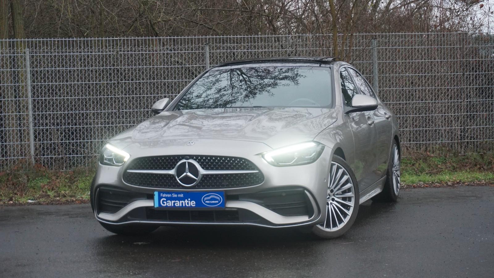 Mercedes-Benz C 200 AMG LED/Pano/SpurAs/Cam/TWA/Ambiente/Navi+