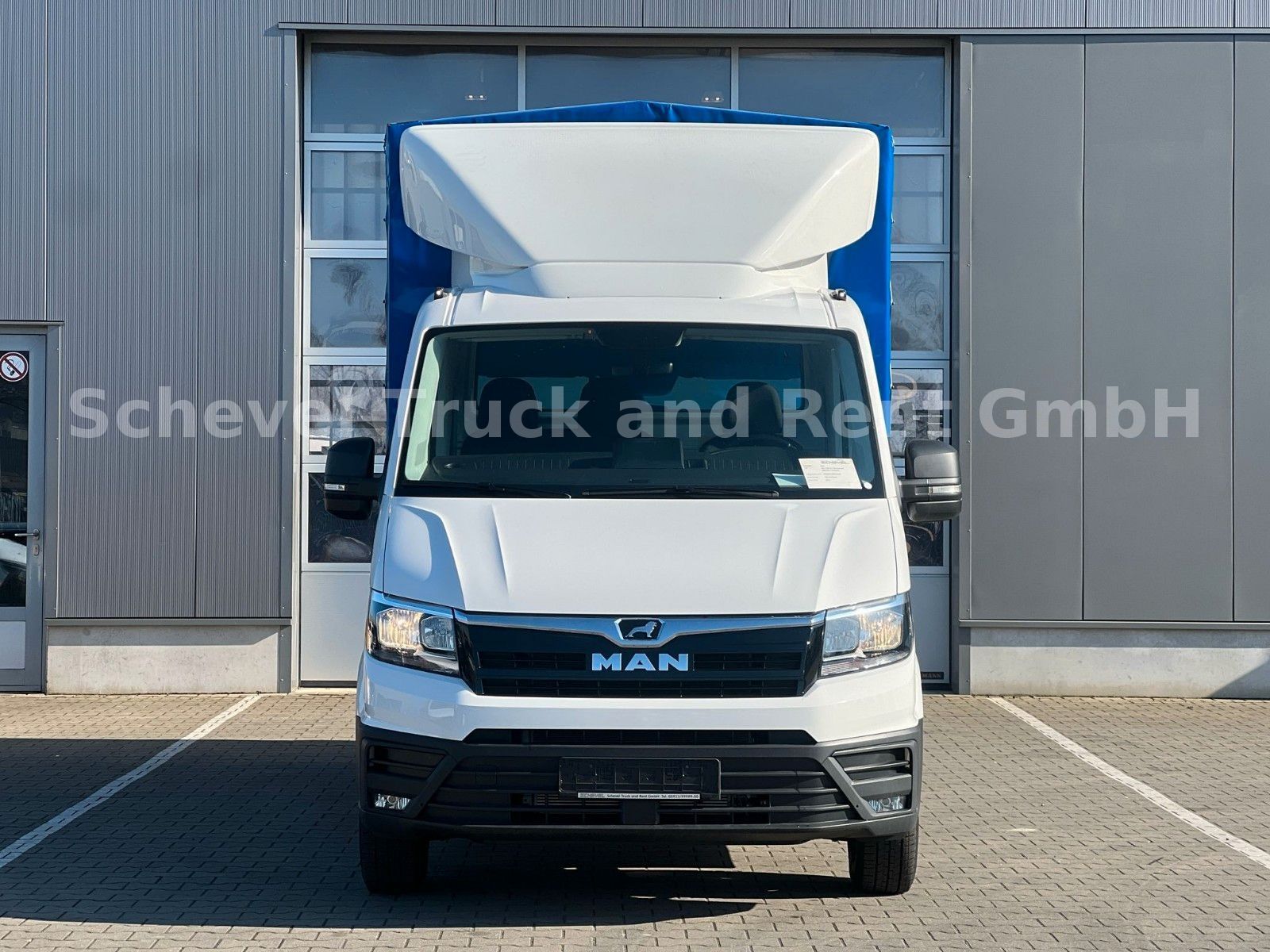 Fahrzeugabbildung MAN TGE 3.180 Pritsche Plane / Automatik / 4x2 / AHK