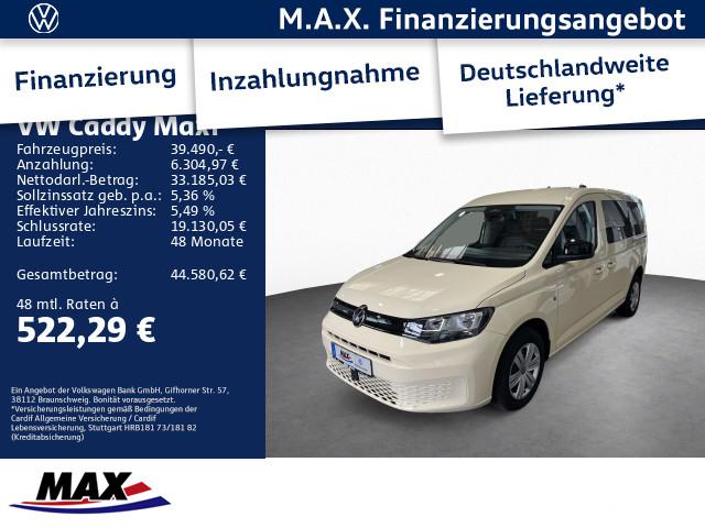Volkswagen Caddy Maxi 7-Sitzer 2.0 TDI 90 kW DSG*ROLLSTUHLT