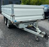 Humbaur HTK 3000.31 3 Seitenkip mit E-& Handpumpe - Humbaur Htk 3000